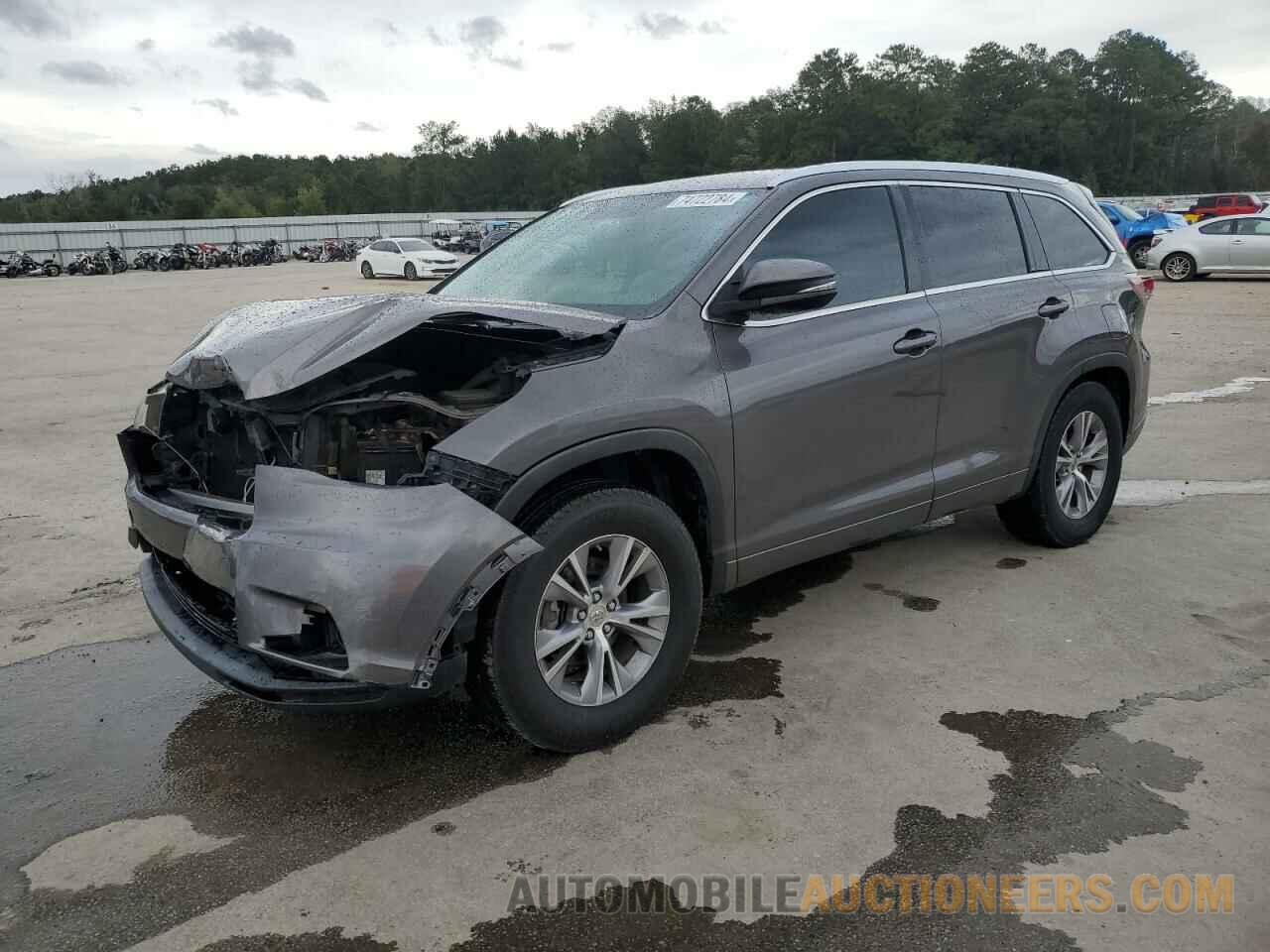 5TDKKRFH4FS045890 TOYOTA HIGHLANDER 2015