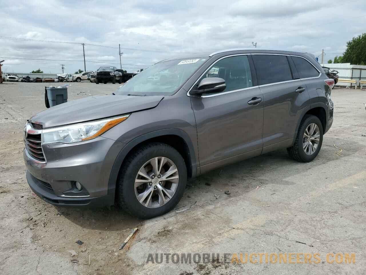 5TDKKRFH4FS049504 TOYOTA HIGHLANDER 2015