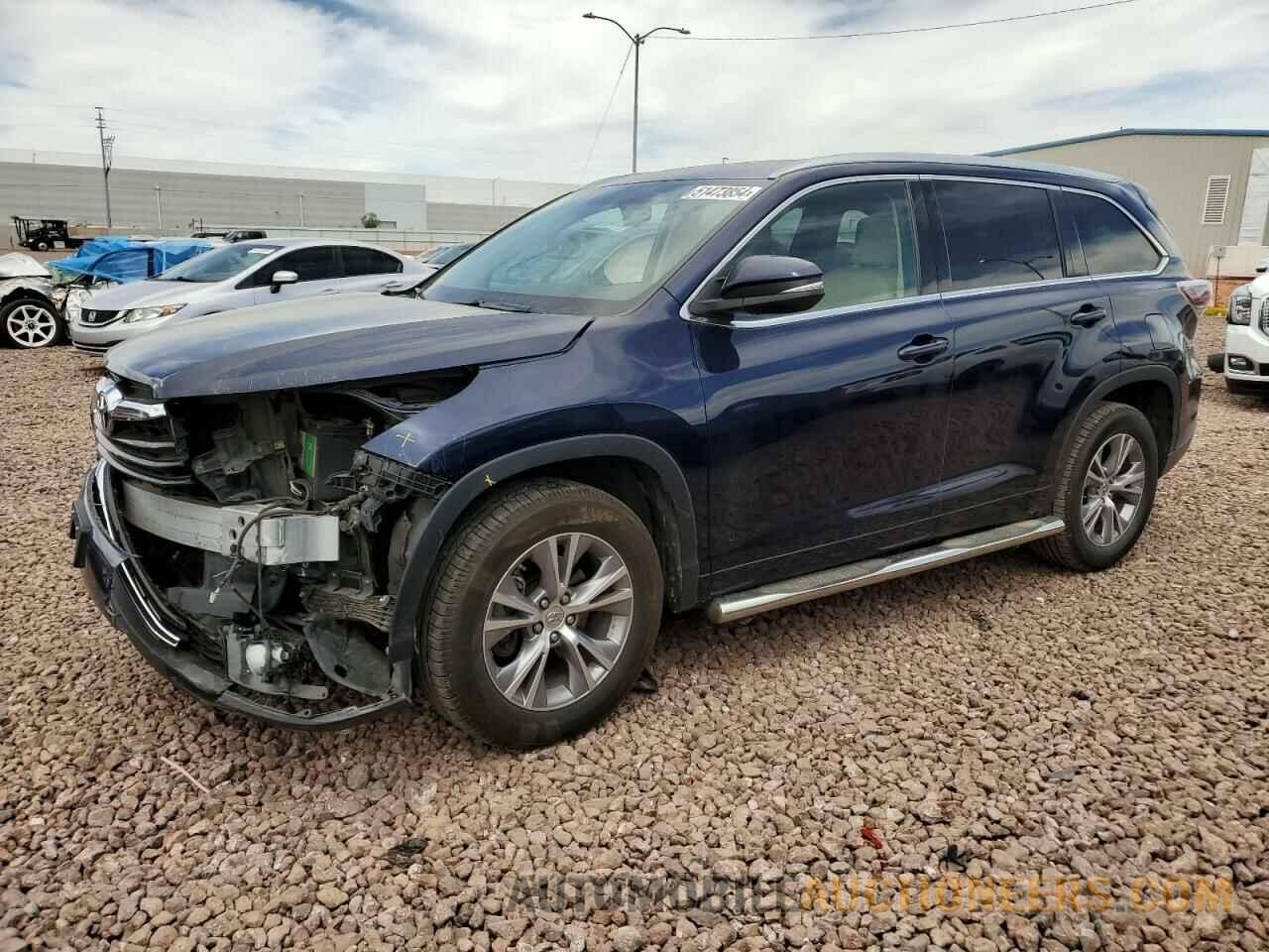 5TDKKRFH4FS054024 TOYOTA HIGHLANDER 2015