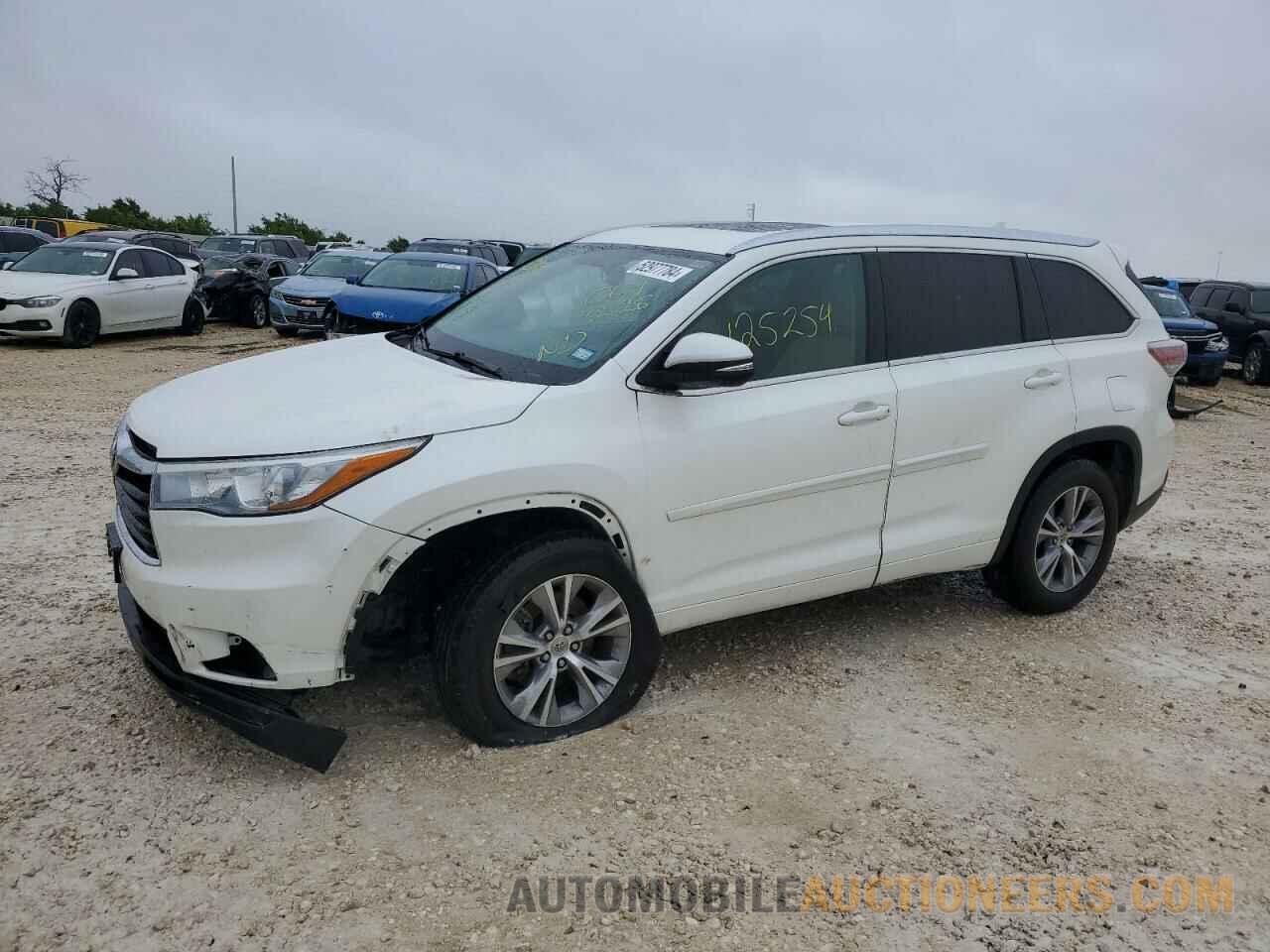 5TDKKRFH4FS064228 TOYOTA HIGHLANDER 2015