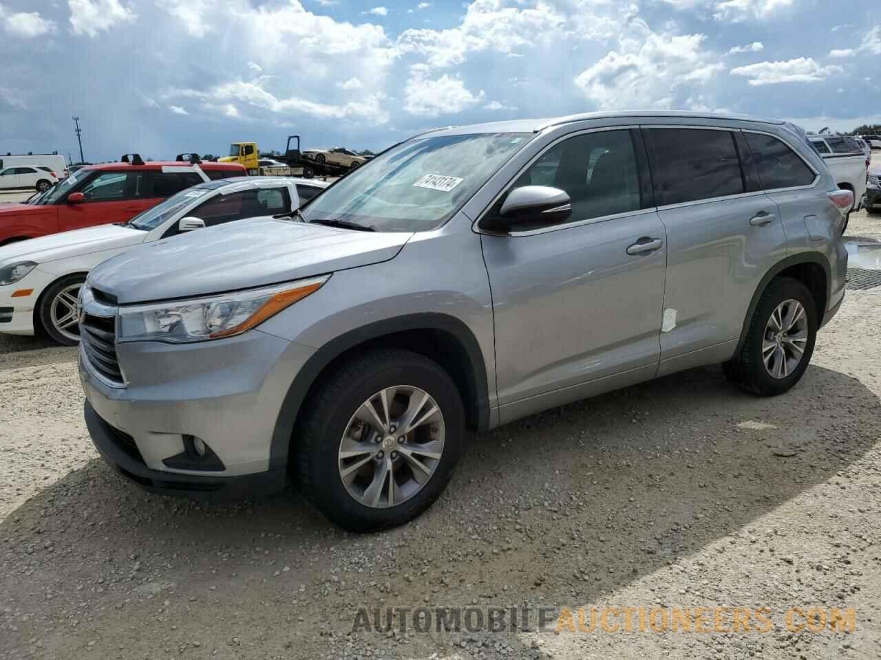 5TDKKRFH4FS065850 TOYOTA HIGHLANDER 2015