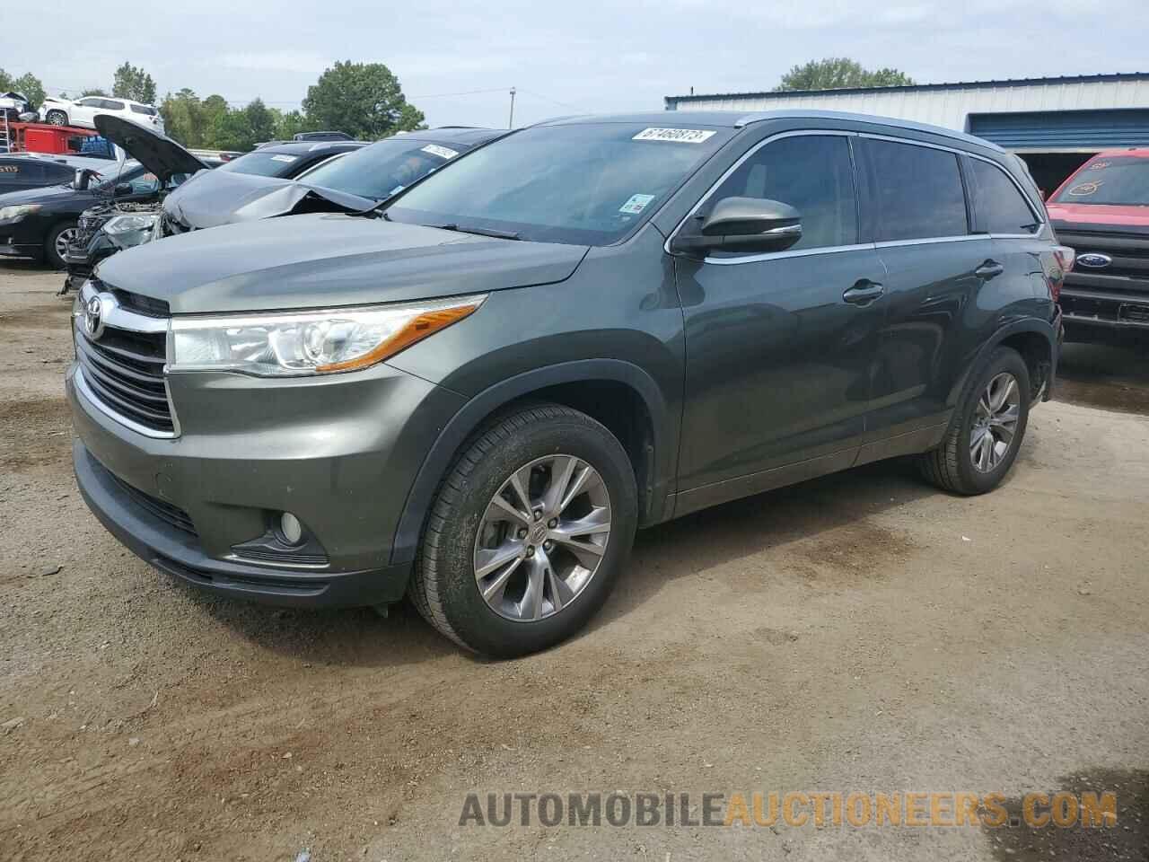 5TDKKRFH4FS066528 TOYOTA HIGHLANDER 2015