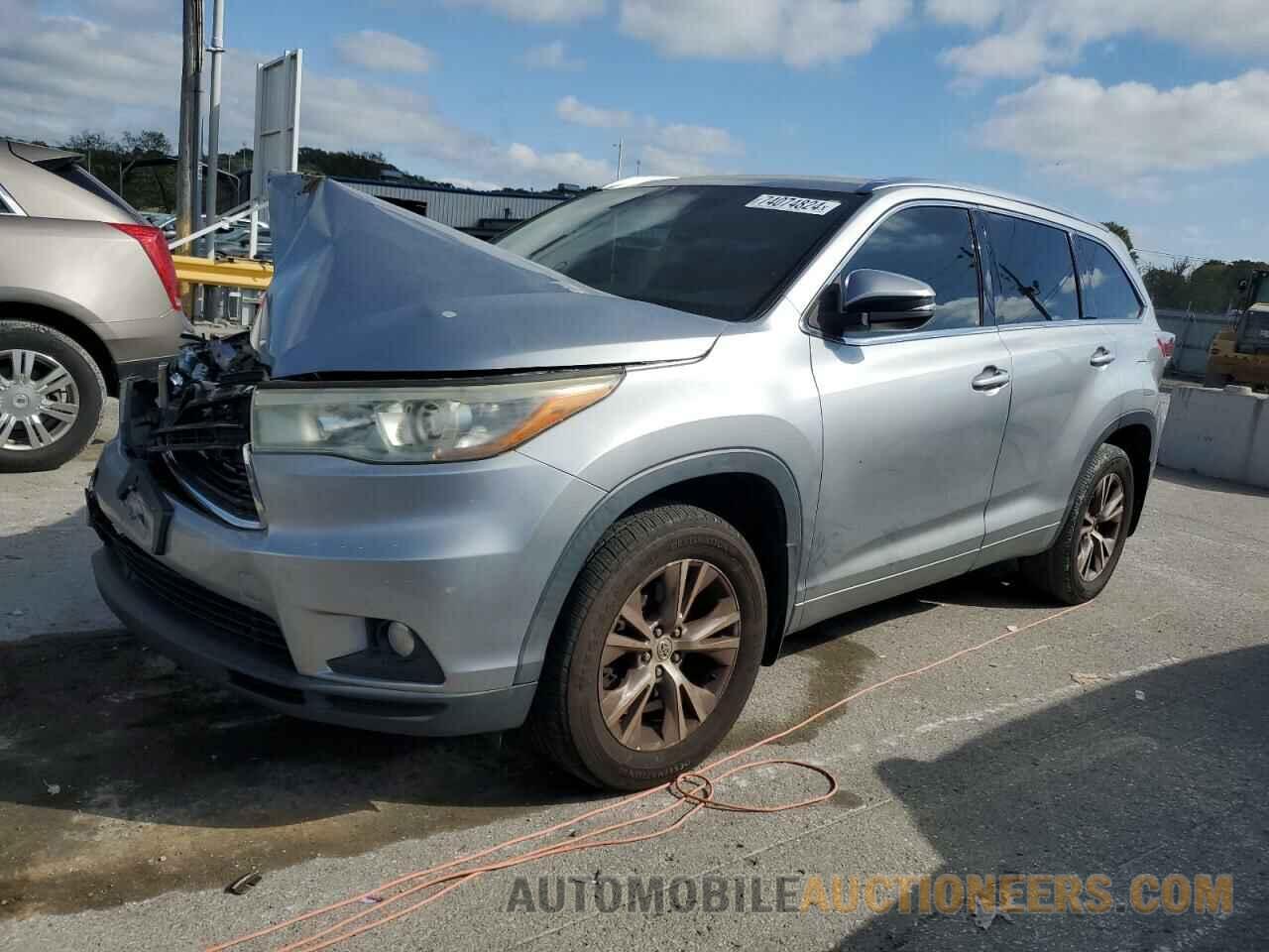 5TDKKRFH4FS066755 TOYOTA HIGHLANDER 2015