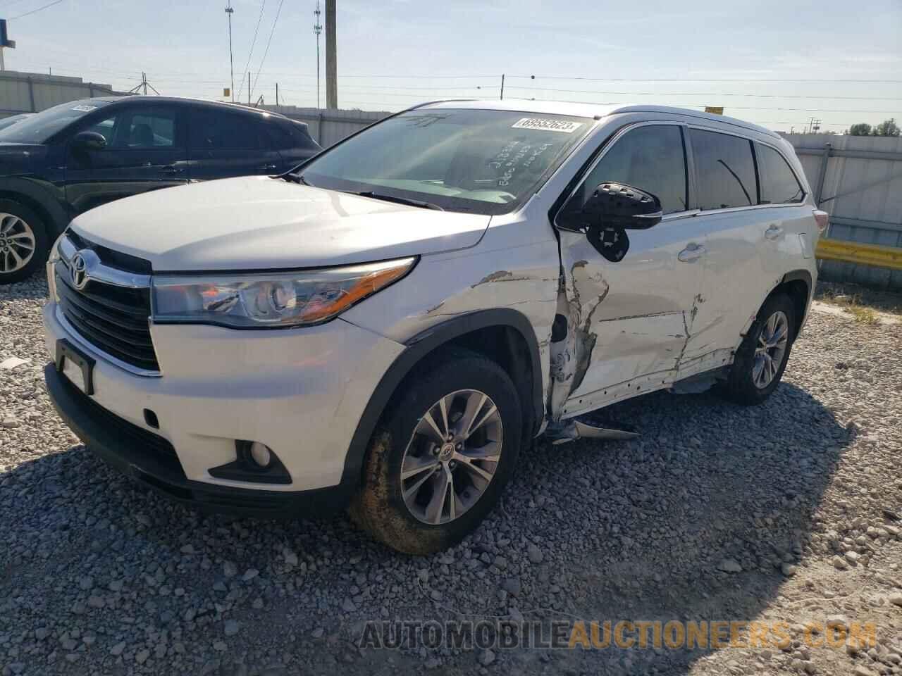 5TDKKRFH4FS069686 TOYOTA HIGHLANDER 2015