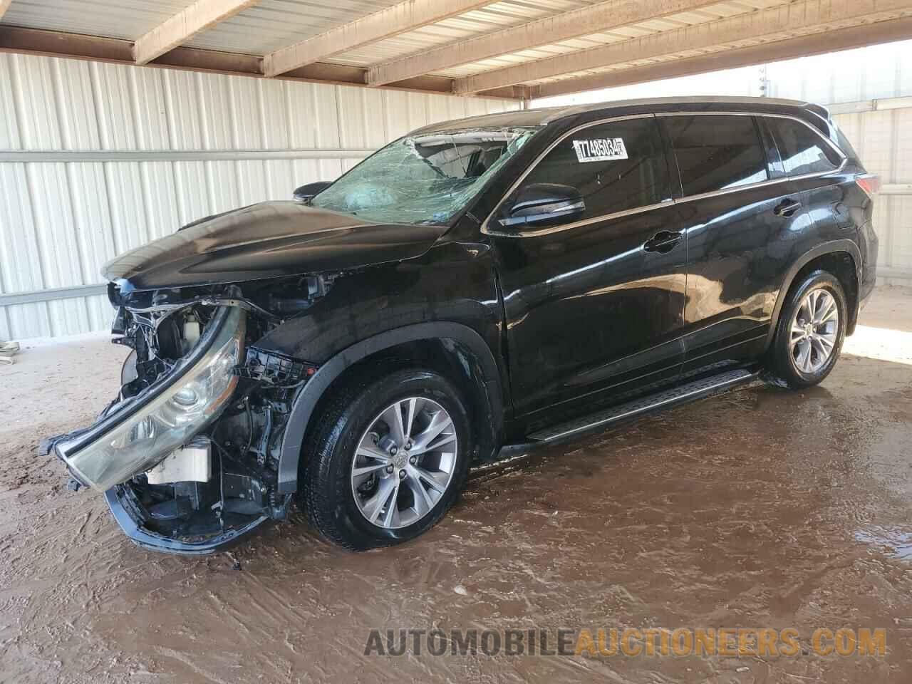 5TDKKRFH4FS079702 TOYOTA HIGHLANDER 2015