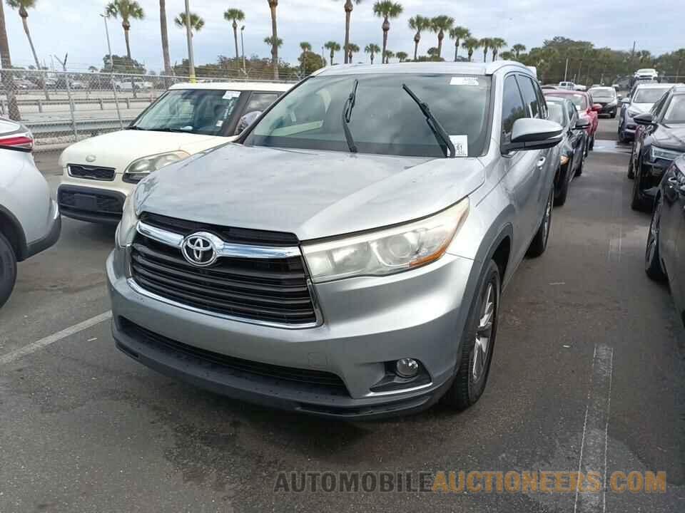 5TDKKRFH4FS101780 Toyota Highlander 2015