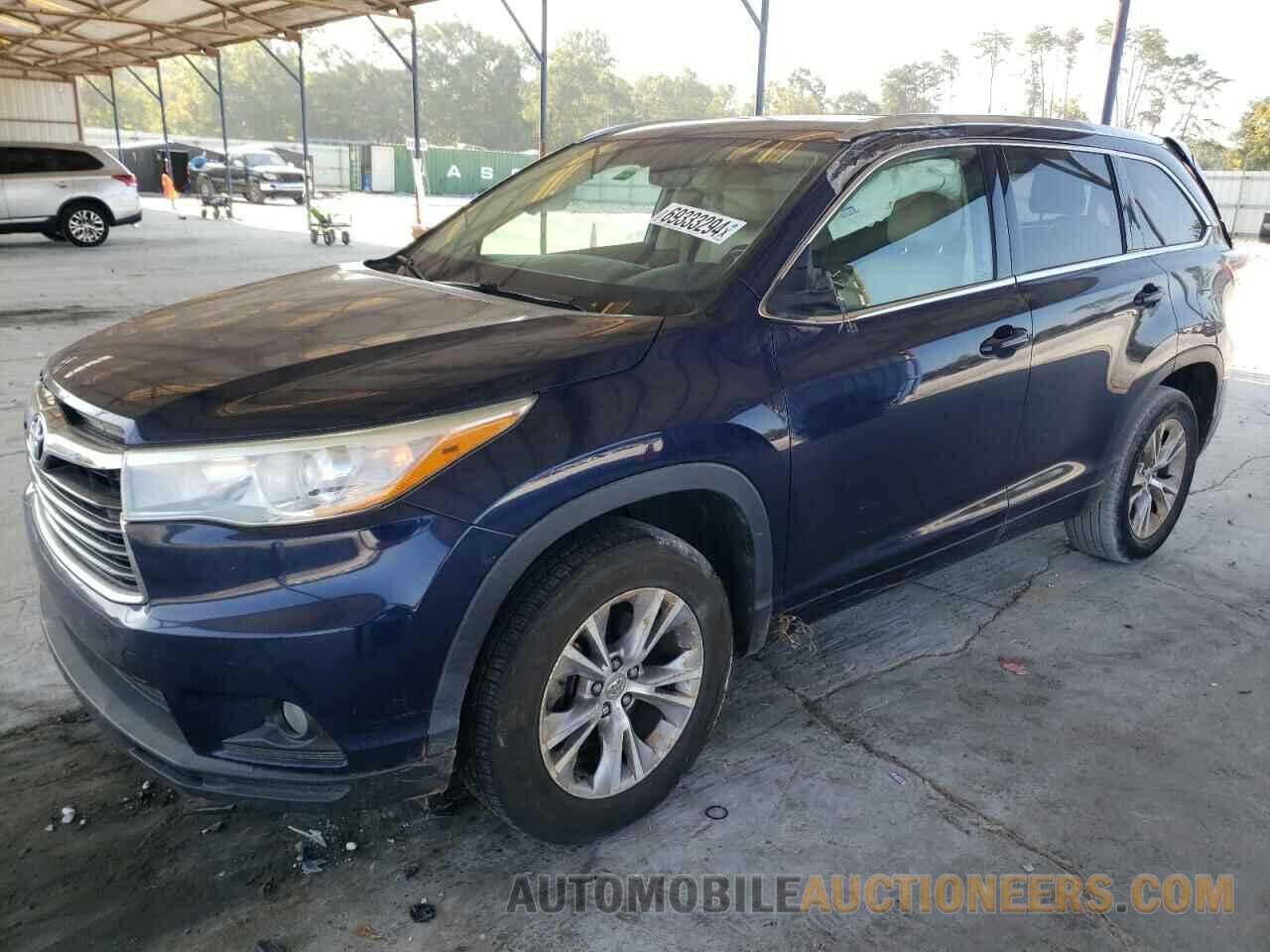 5TDKKRFH4FS113105 TOYOTA HIGHLANDER 2015