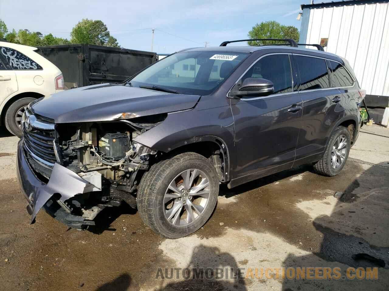 5TDKKRFH4FS119552 TOYOTA HIGHLANDER 2015