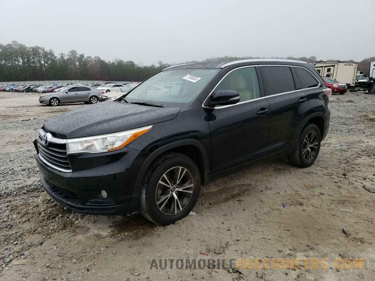 5TDKKRFH4GS120556 TOYOTA HIGHLANDER 2016