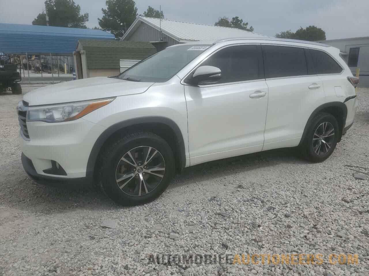 5TDKKRFH4GS139687 TOYOTA HIGHLANDER 2016