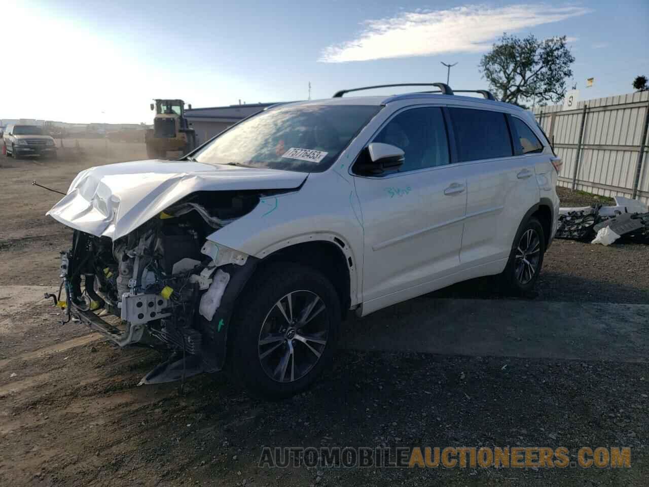 5TDKKRFH4GS503655 TOYOTA HIGHLANDER 2016