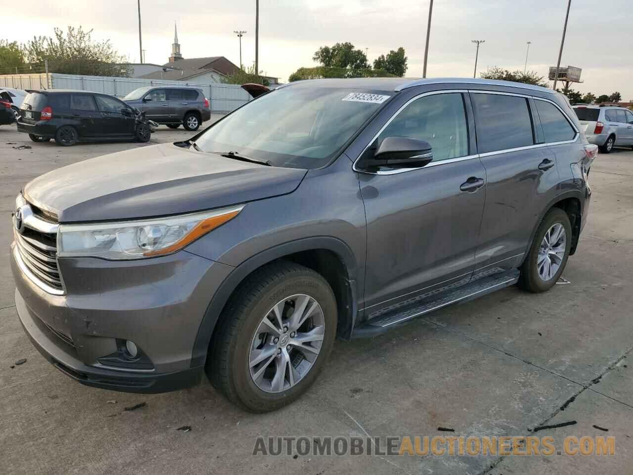 5TDKKRFH5FS039354 TOYOTA HIGHLANDER 2015