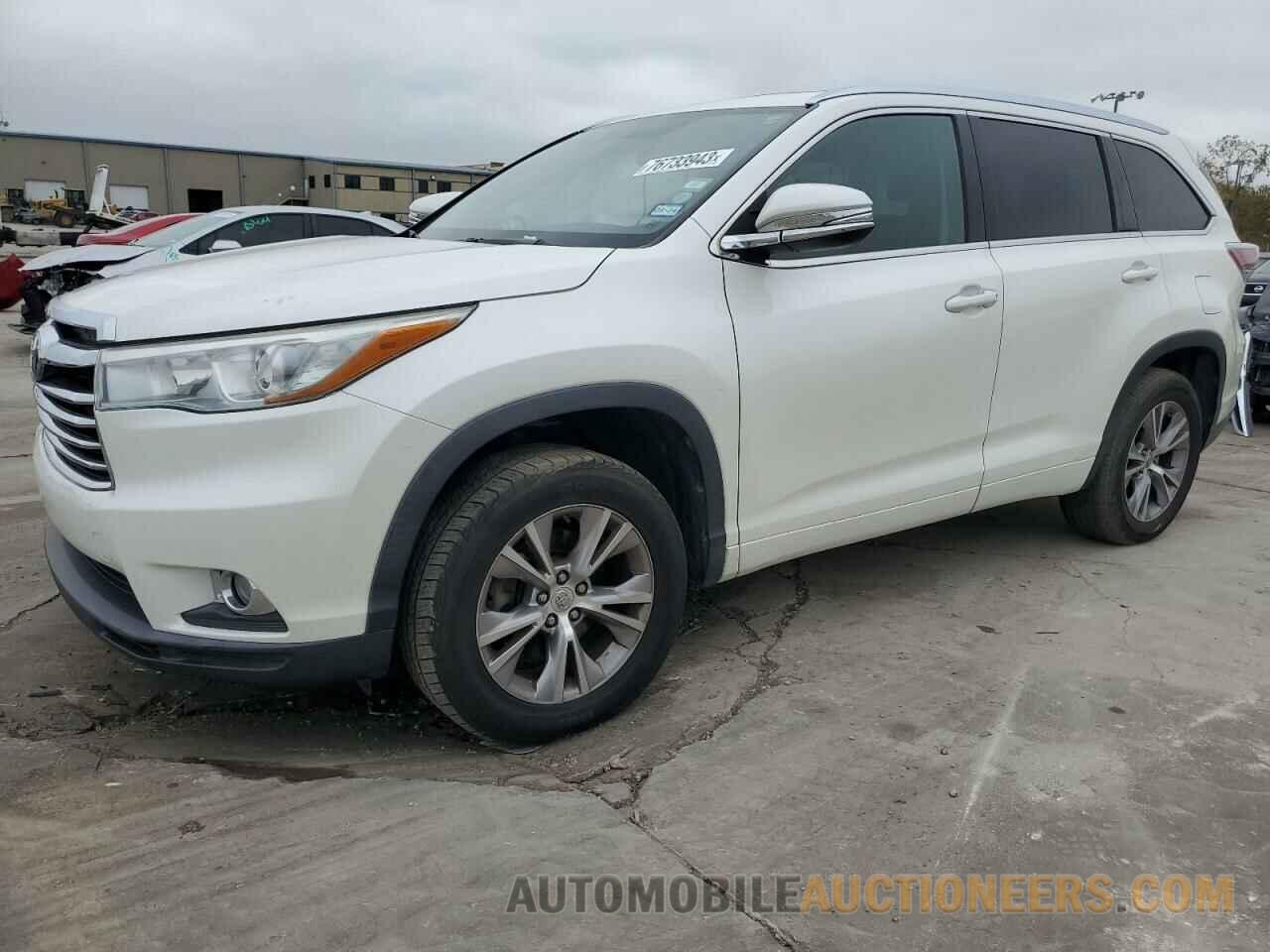 5TDKKRFH5FS042190 TOYOTA HIGHLANDER 2015