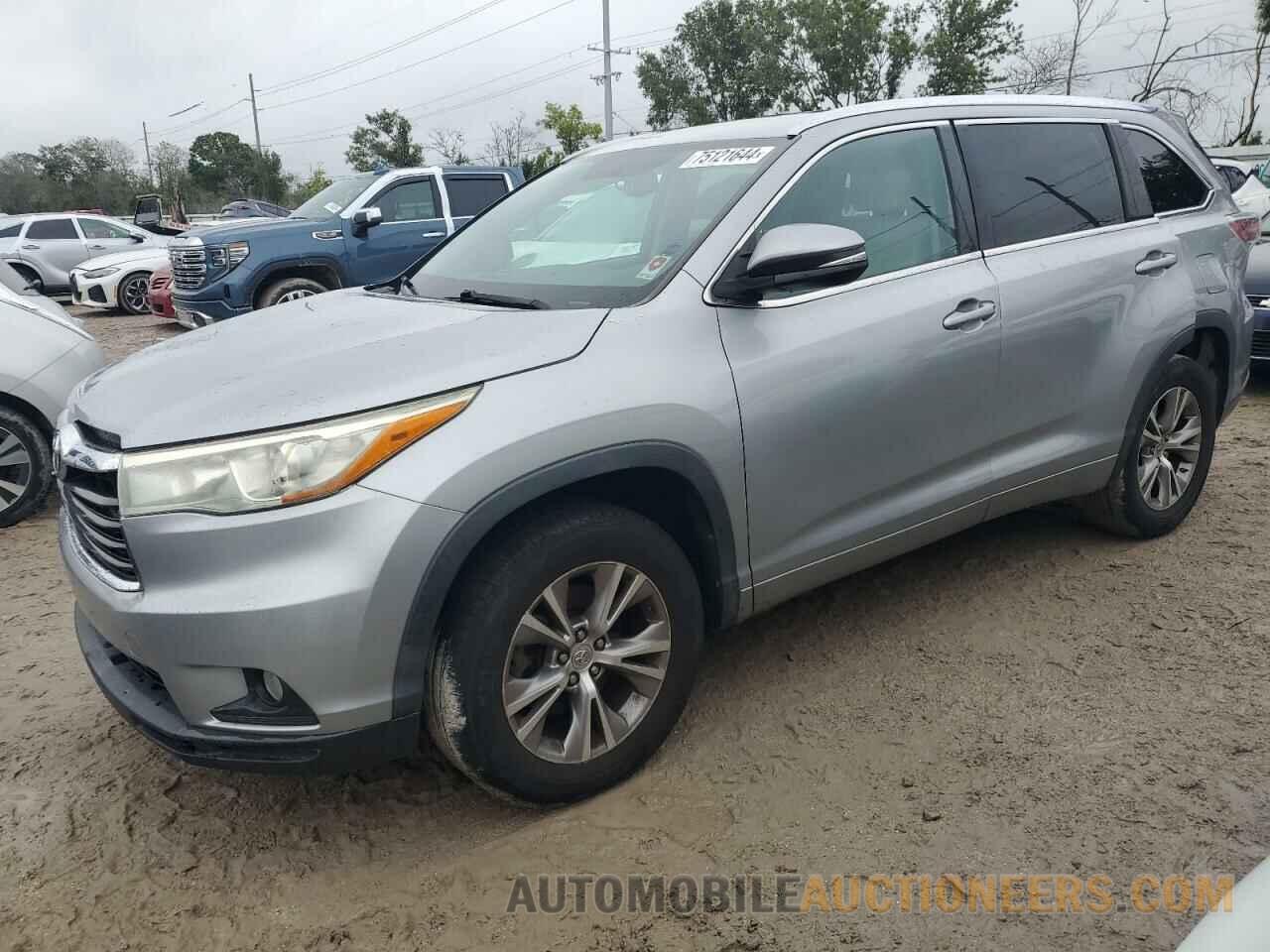 5TDKKRFH5FS105370 TOYOTA HIGHLANDER 2015