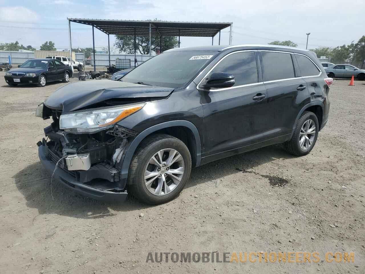 5TDKKRFH5FS110407 TOYOTA HIGHLANDER 2015