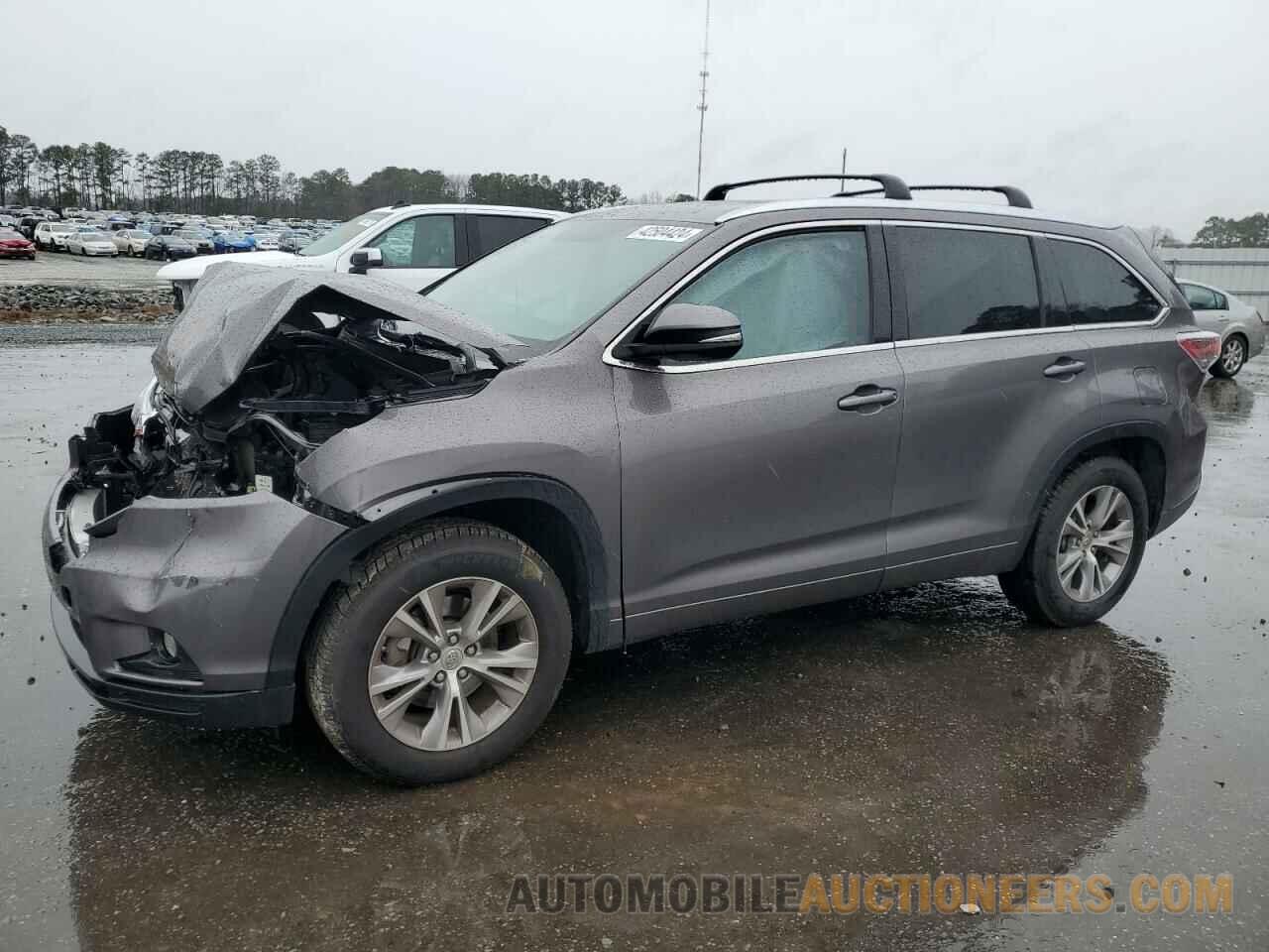 5TDKKRFH5FS111203 TOYOTA HIGHLANDER 2015