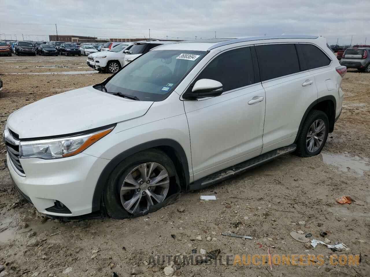 5TDKKRFH5FS114733 TOYOTA HIGHLANDER 2015