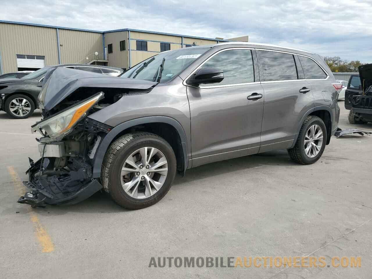 5TDKKRFH5FS118541 TOYOTA HIGHLANDER 2015