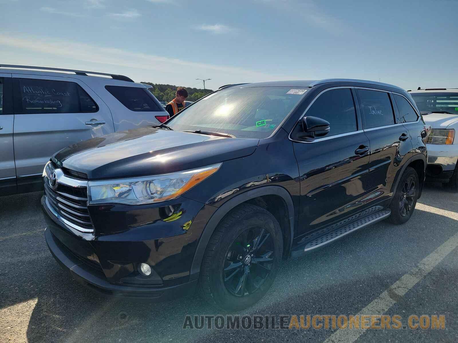 5TDKKRFH5GS138371 Toyota Highlander 2016