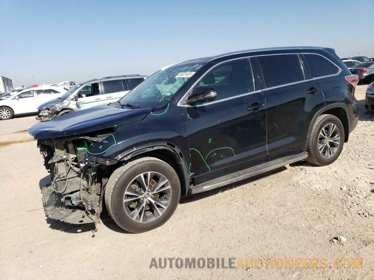 5TDKKRFH5GS143991 TOYOTA HIGHLANDER 2016