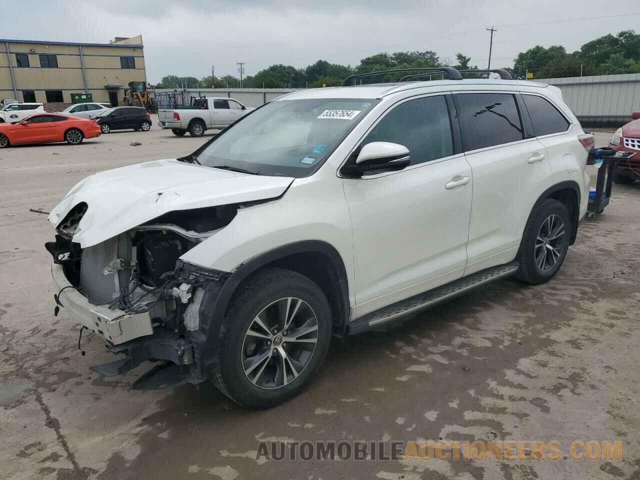 5TDKKRFH5GS144221 TOYOTA HIGHLANDER 2016