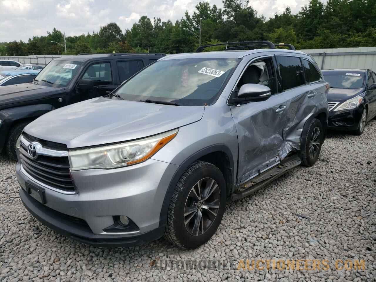 5TDKKRFH5GS174688 TOYOTA HIGHLANDER 2016