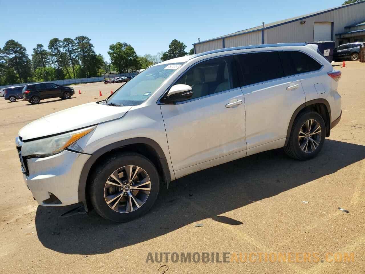 5TDKKRFH5GS505933 TOYOTA HIGHLANDER 2016