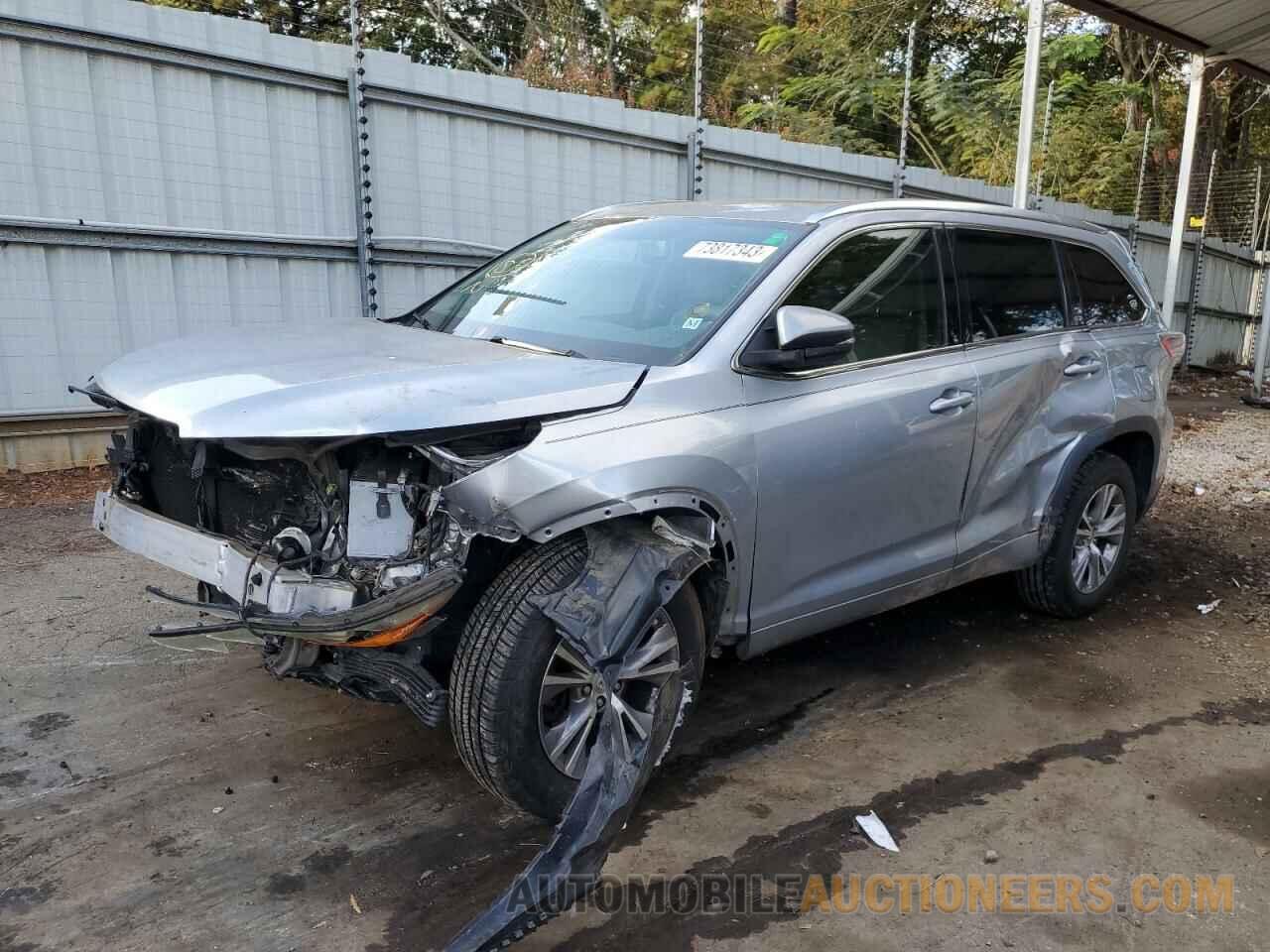 5TDKKRFH6FS041694 TOYOTA HIGHLANDER 2015