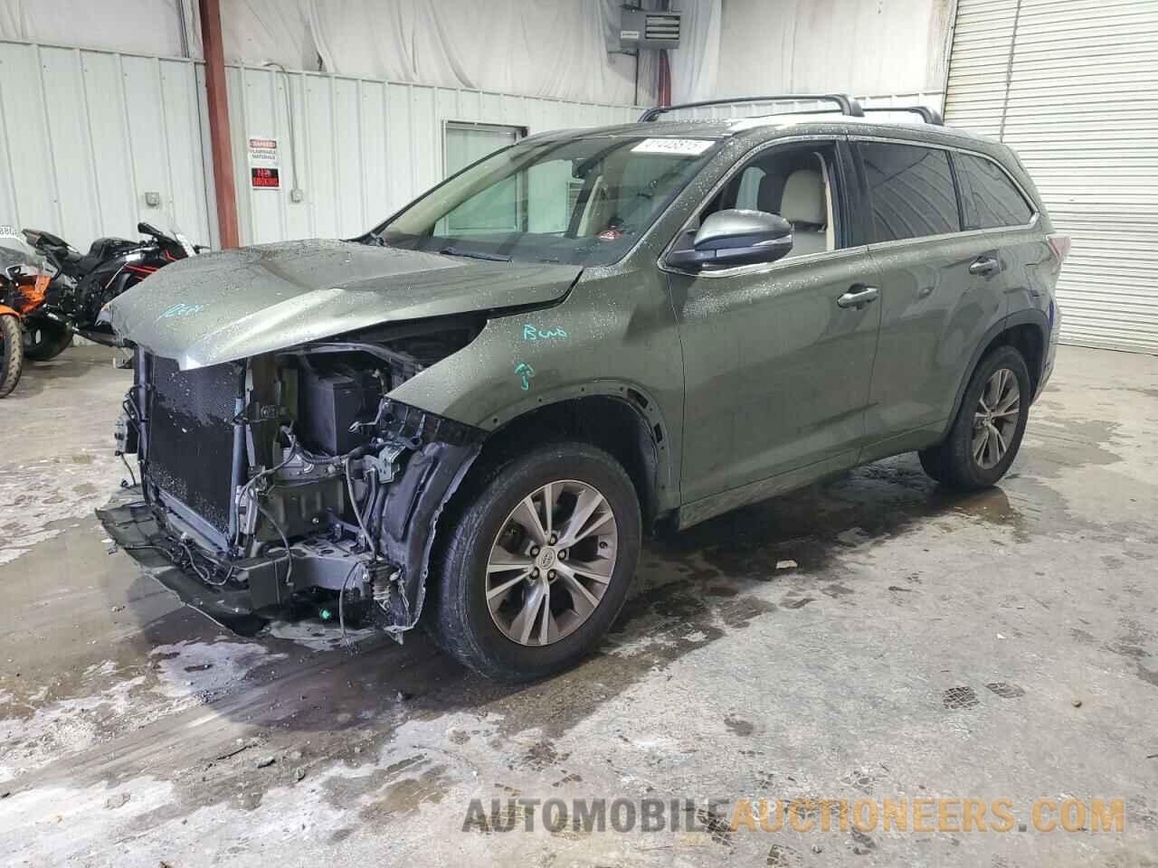 5TDKKRFH6FS044837 TOYOTA HIGHLANDER 2015