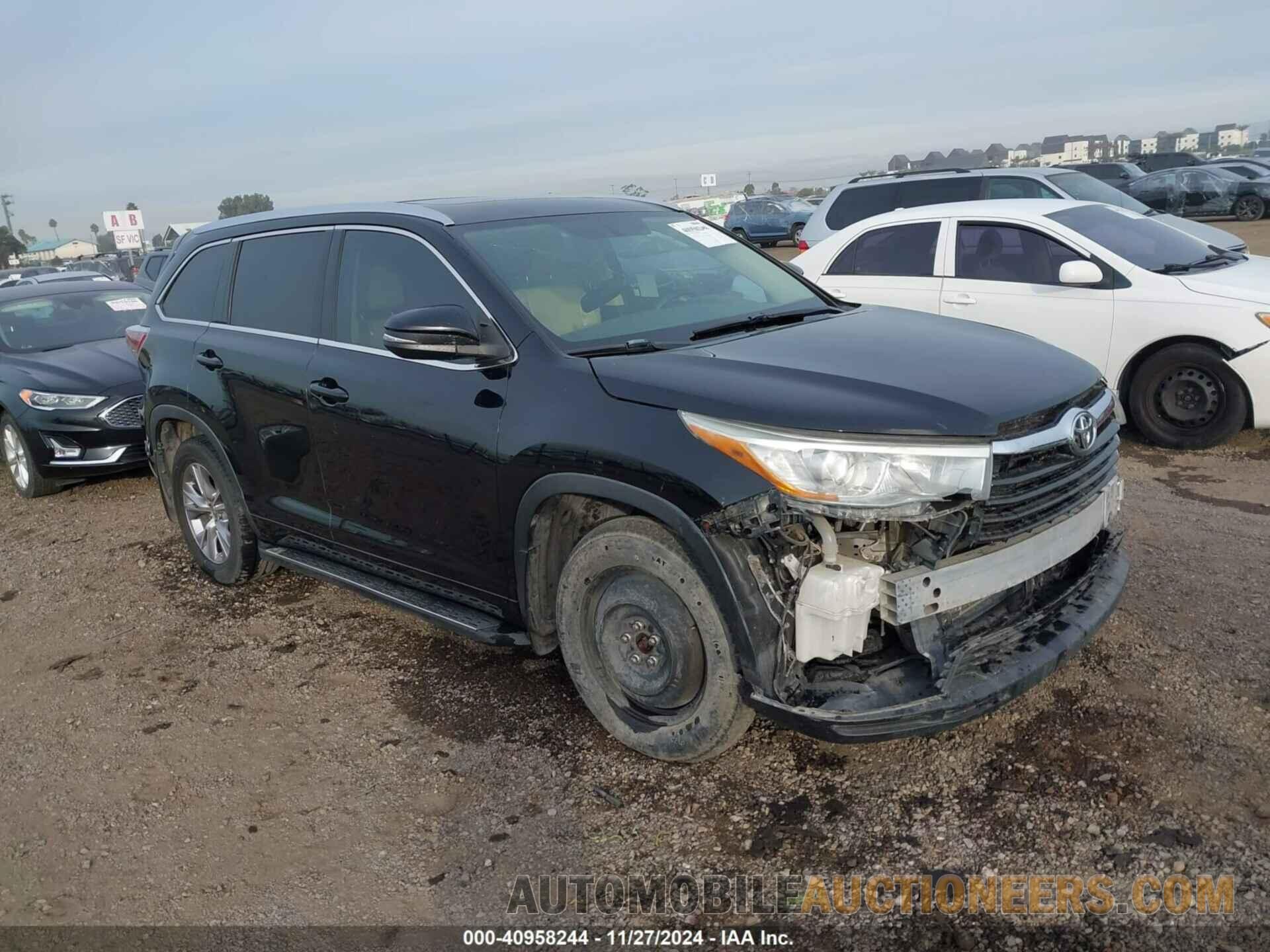 5TDKKRFH6FS052517 TOYOTA HIGHLANDER 2015