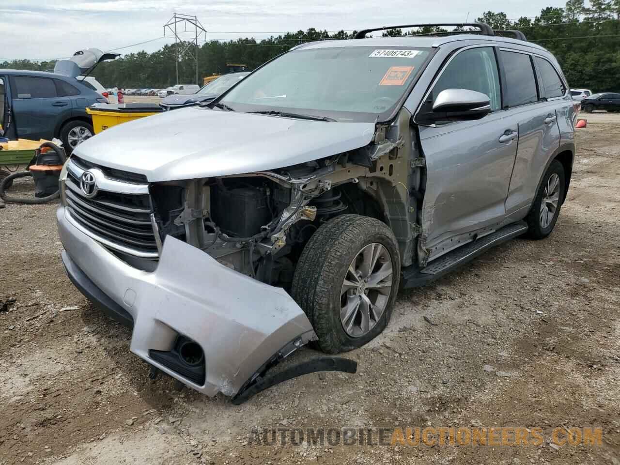 5TDKKRFH6FS064845 TOYOTA HIGHLANDER 2015