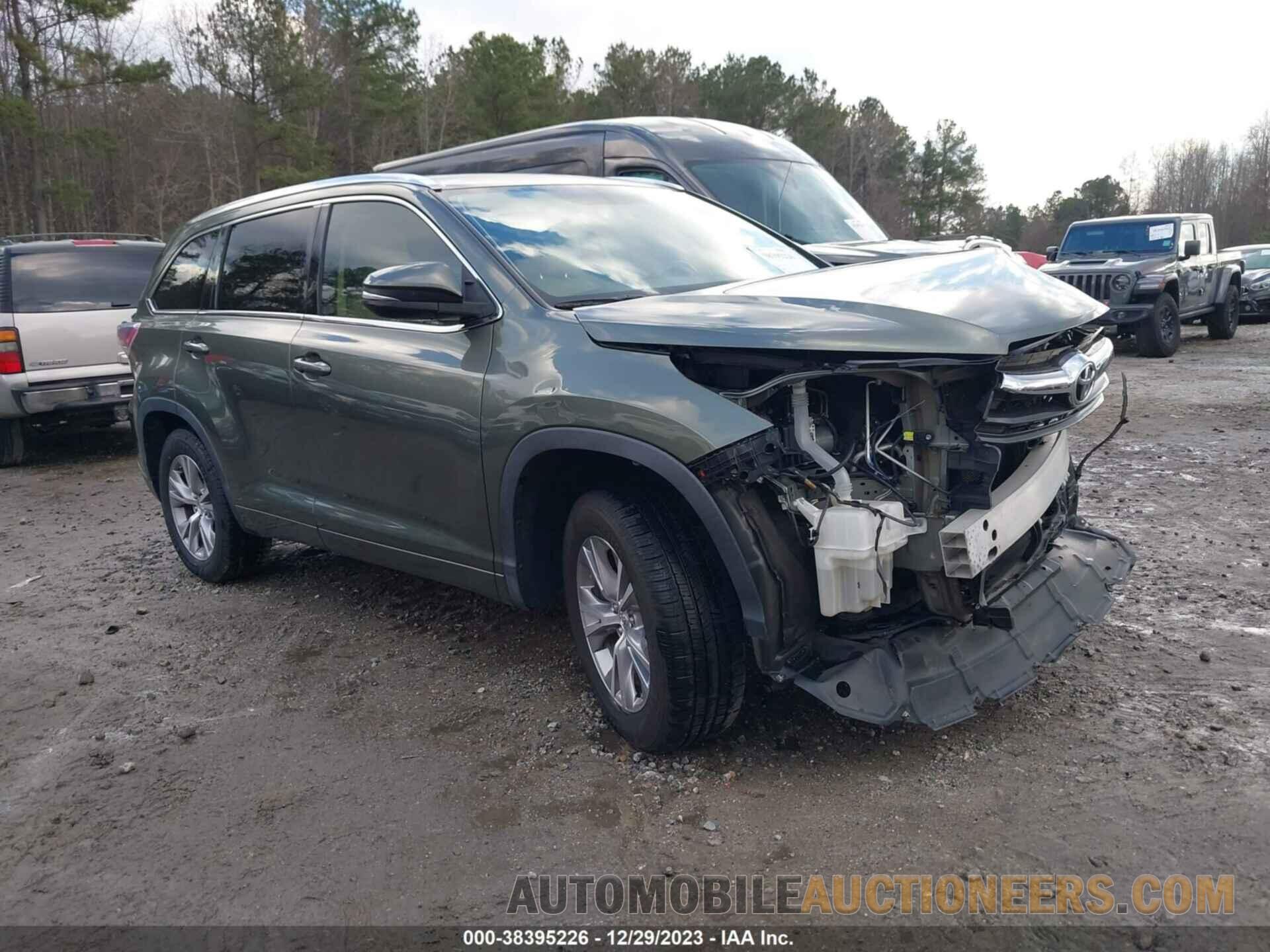 5TDKKRFH6FS066286 TOYOTA HIGHLANDER 2015