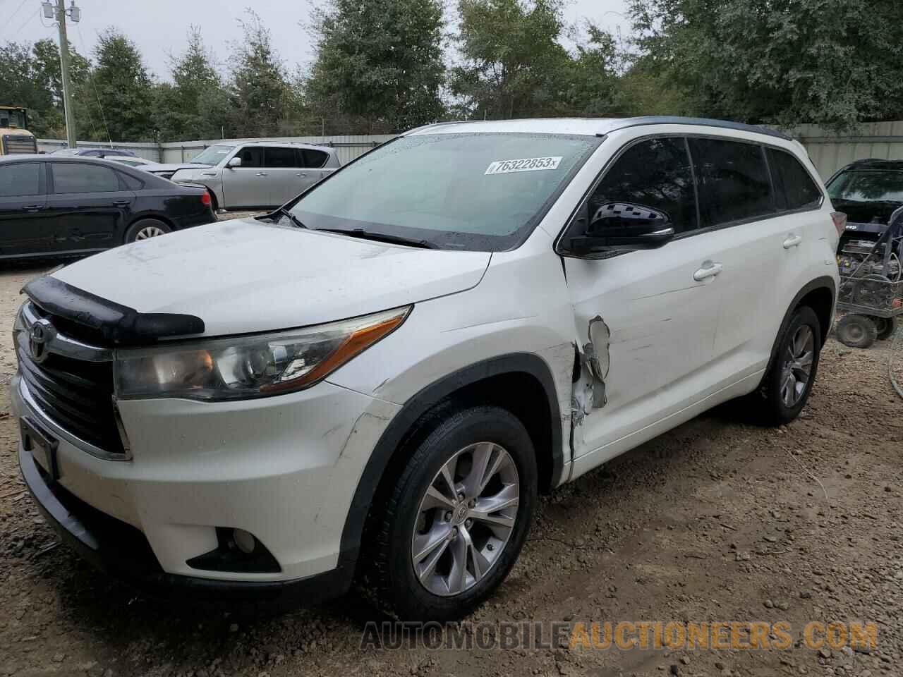 5TDKKRFH6FS082276 TOYOTA HIGHLANDER 2015