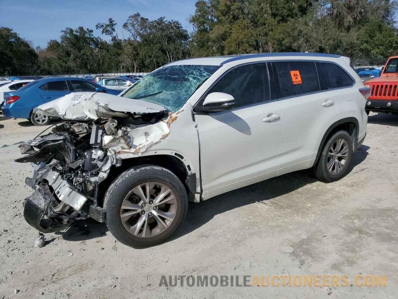 5TDKKRFH6FS104454 TOYOTA HIGHLANDER 2015