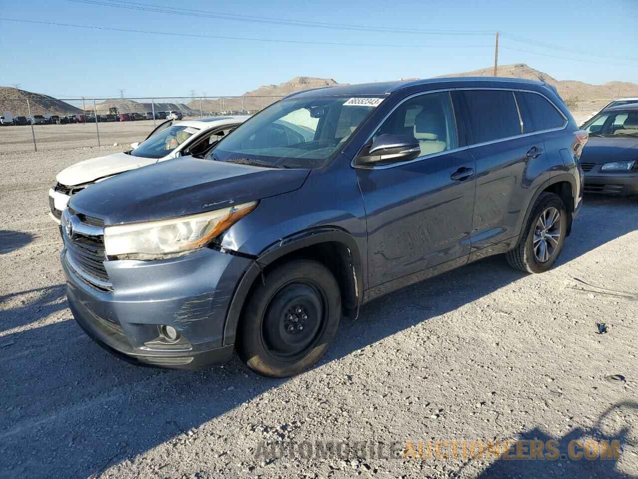 5TDKKRFH6FS105281 TOYOTA HIGHLANDER 2015