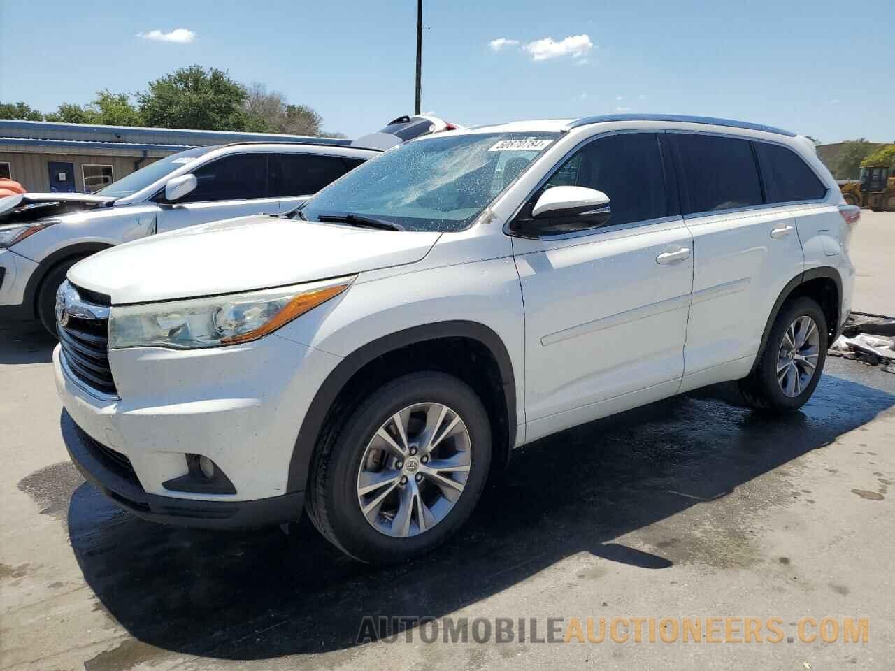 5TDKKRFH6FS105927 TOYOTA HIGHLANDER 2015