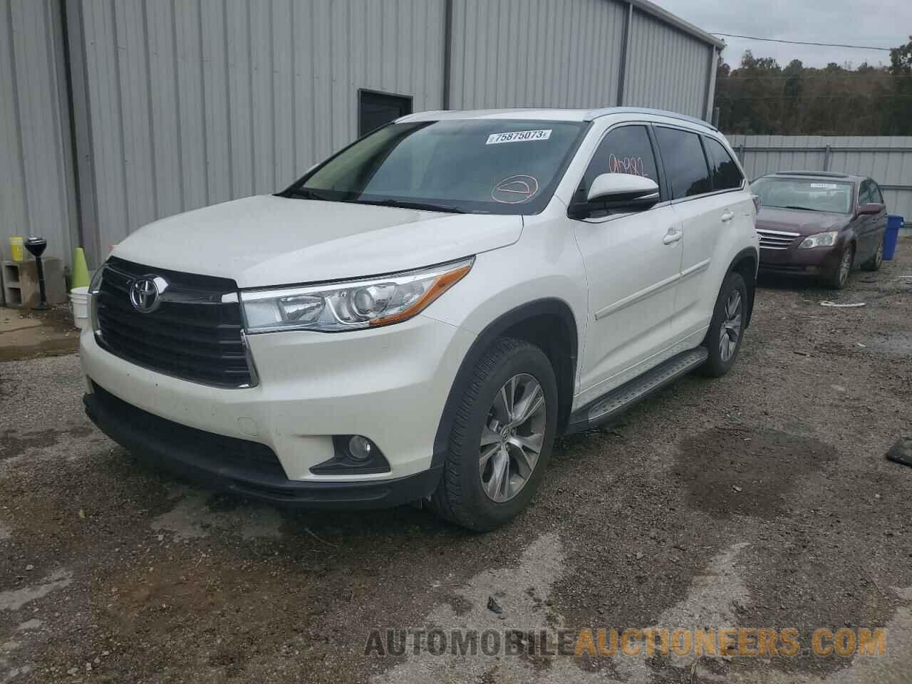 5TDKKRFH6FS106074 TOYOTA HIGHLANDER 2015