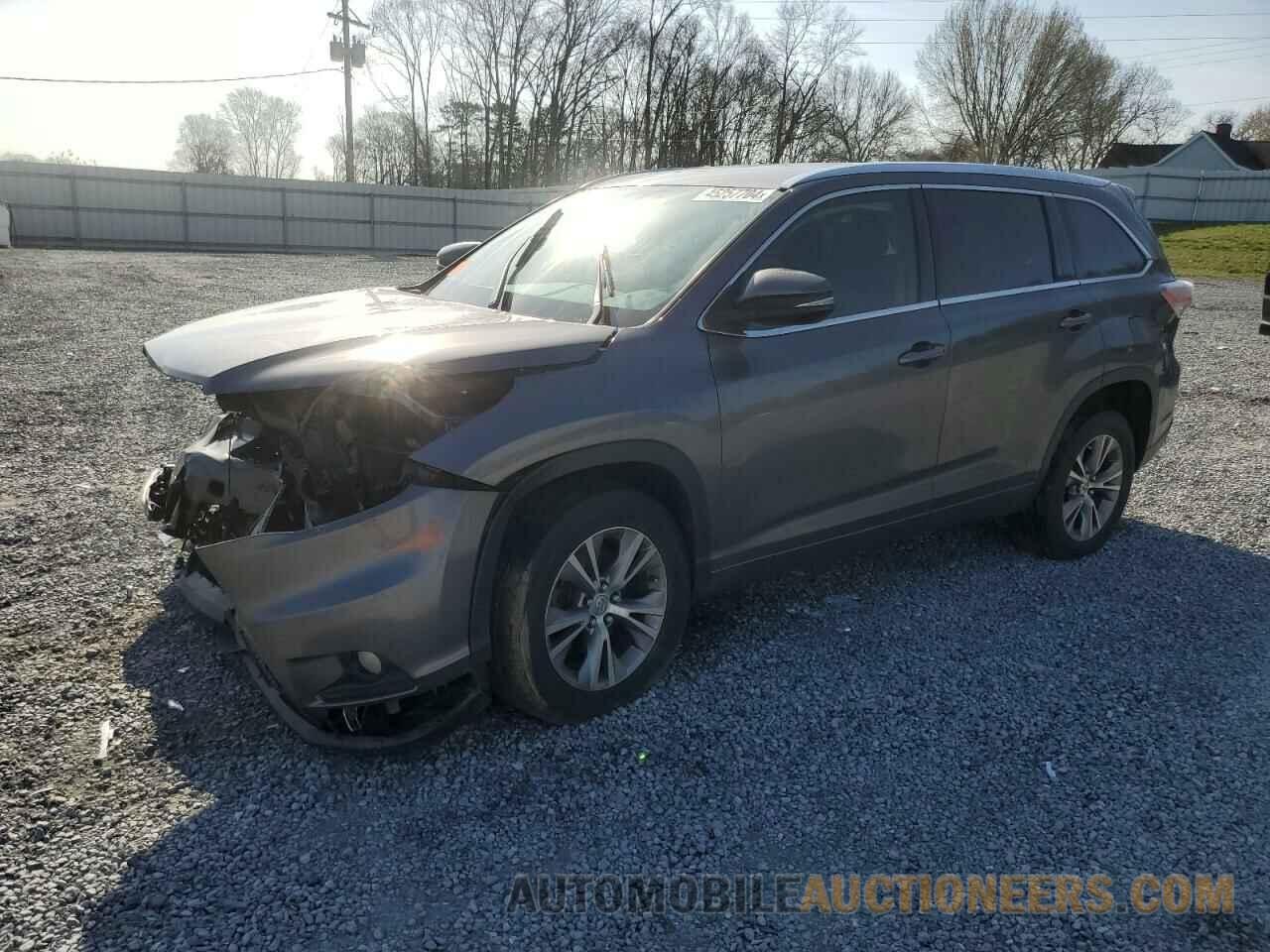 5TDKKRFH6FS107385 TOYOTA HIGHLANDER 2015