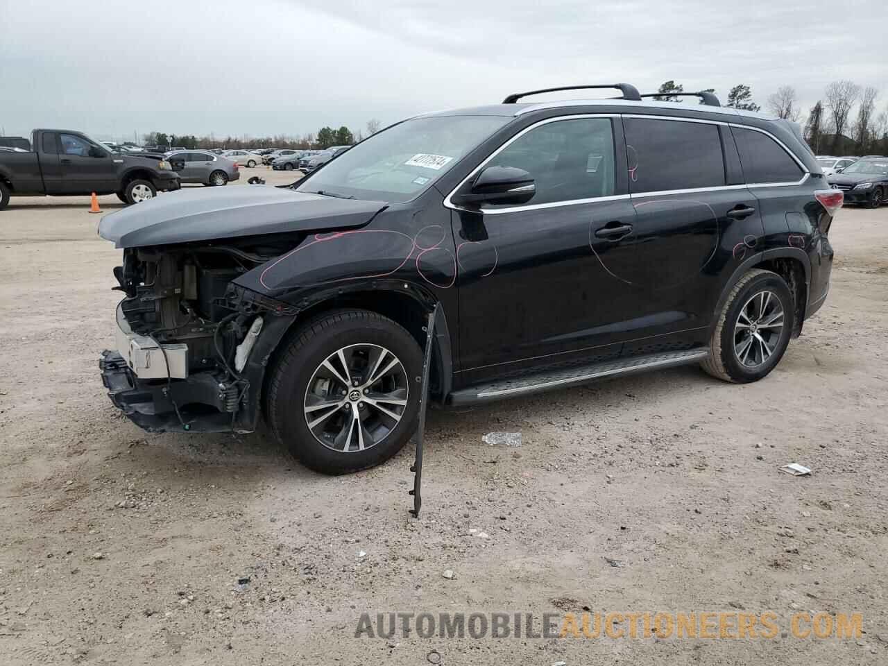 5TDKKRFH6GS134930 TOYOTA HIGHLANDER 2016