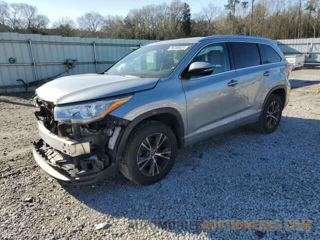 5TDKKRFH6GS500871 TOYOTA HIGHLANDER 2016