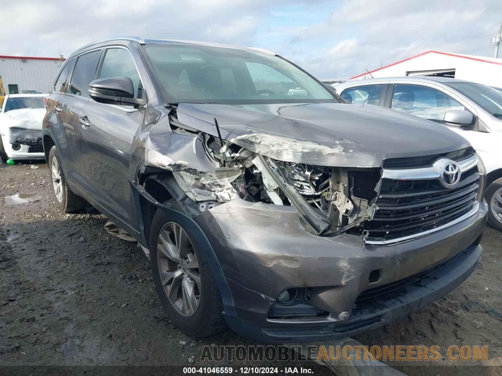 5TDKKRFH7FS065583 TOYOTA HIGHLANDER 2015