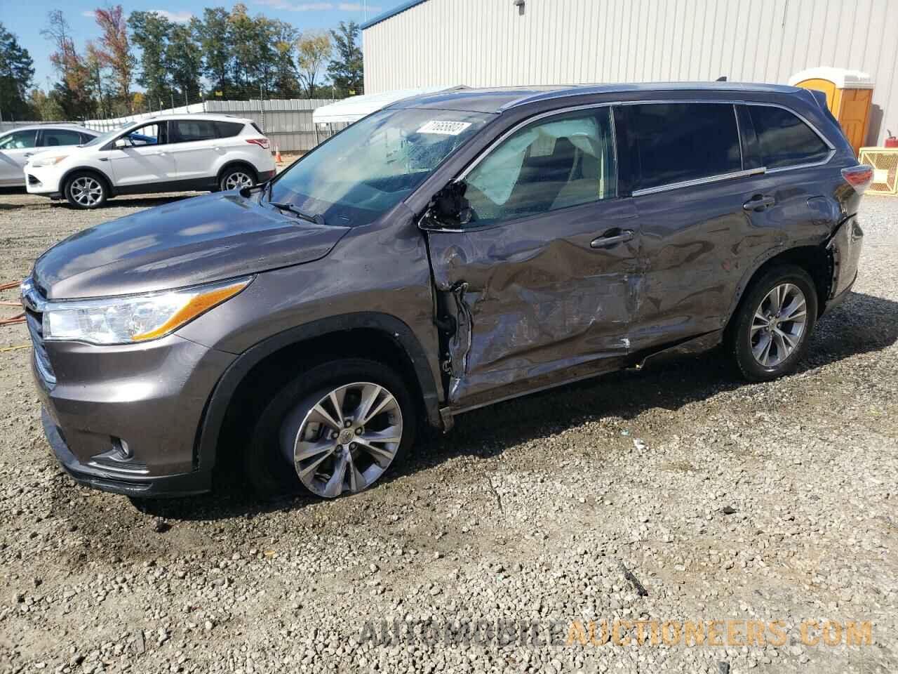 5TDKKRFH7FS069682 TOYOTA HIGHLANDER 2015