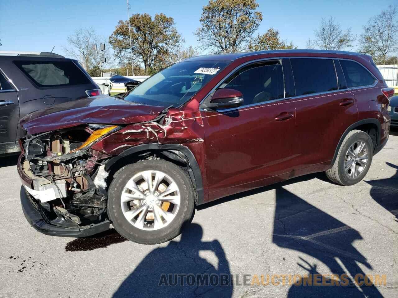 5TDKKRFH7FS075174 TOYOTA HIGHLANDER 2015