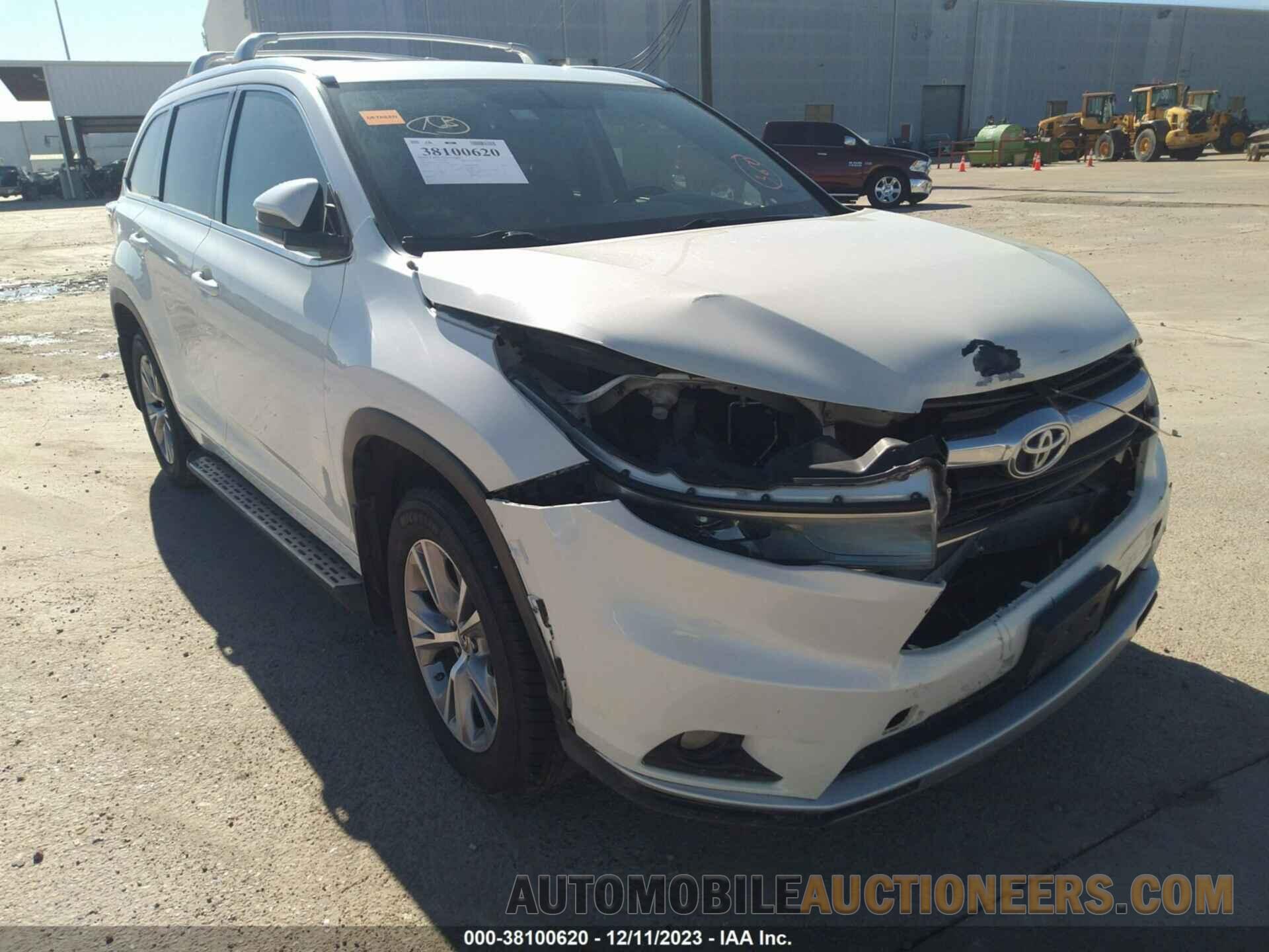 5TDKKRFH7FS081430 TOYOTA HIGHLANDER 2015