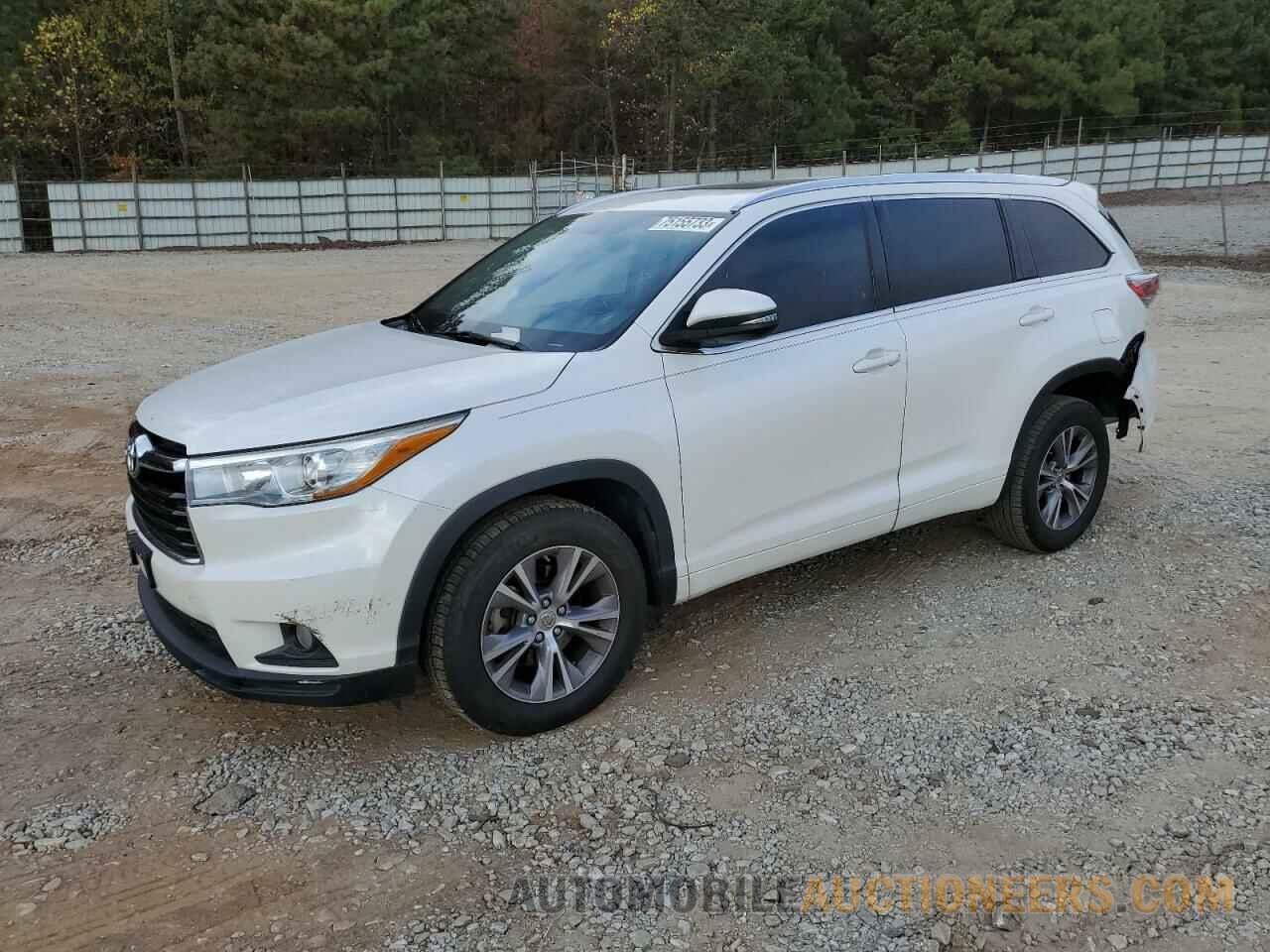 5TDKKRFH7FS088863 TOYOTA HIGHLANDER 2015