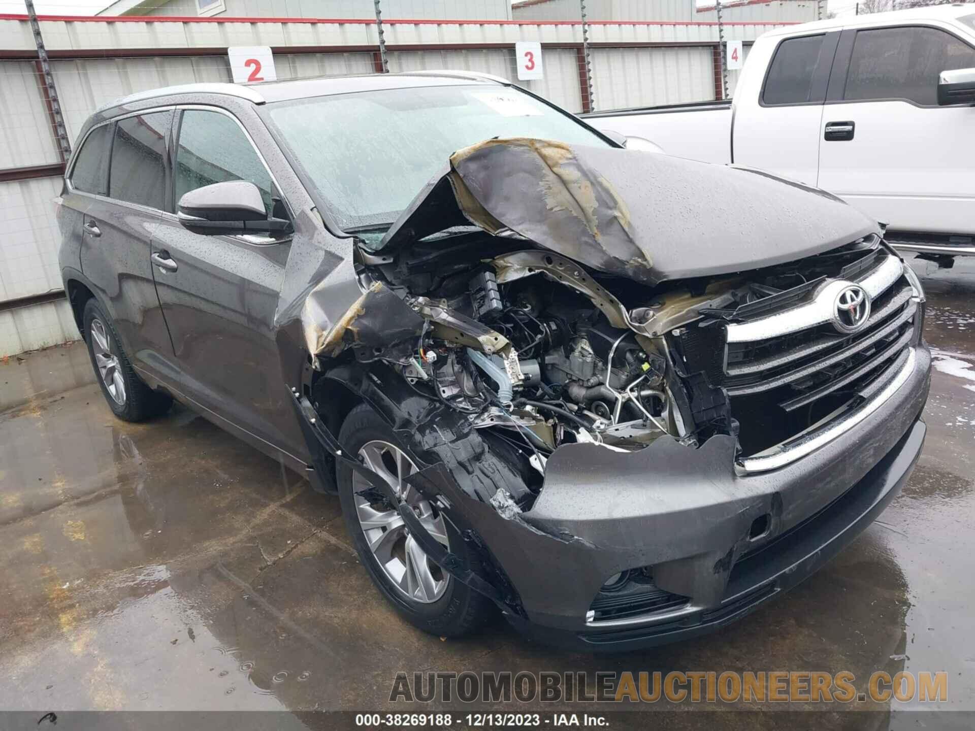 5TDKKRFH7FS090371 TOYOTA HIGHLANDER 2015