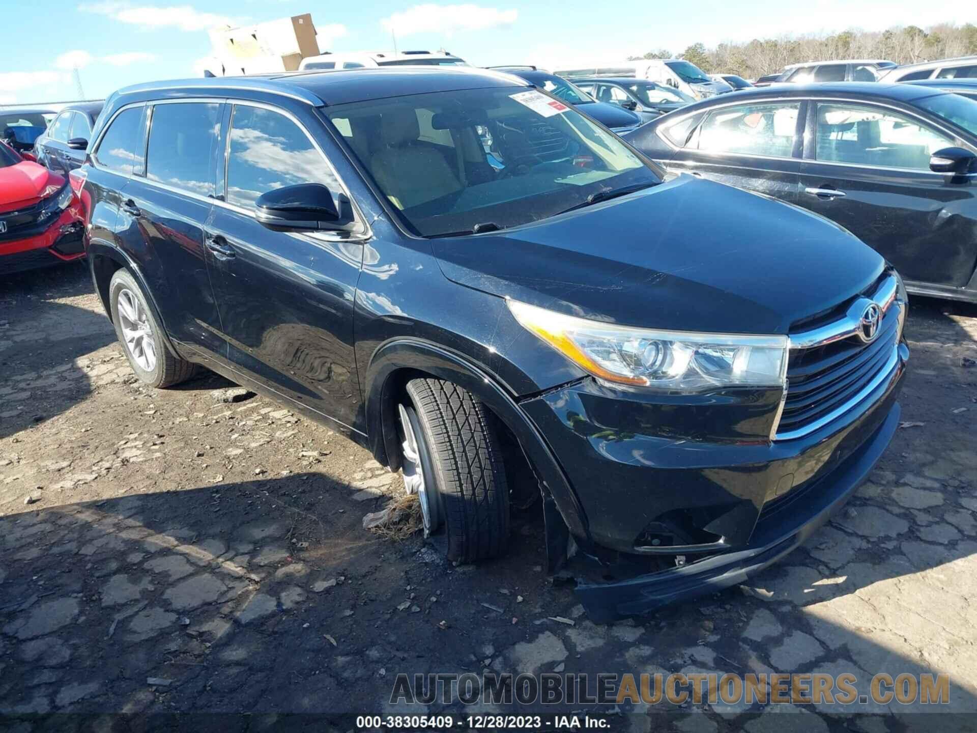 5TDKKRFH7FS095991 TOYOTA HIGHLANDER 2015