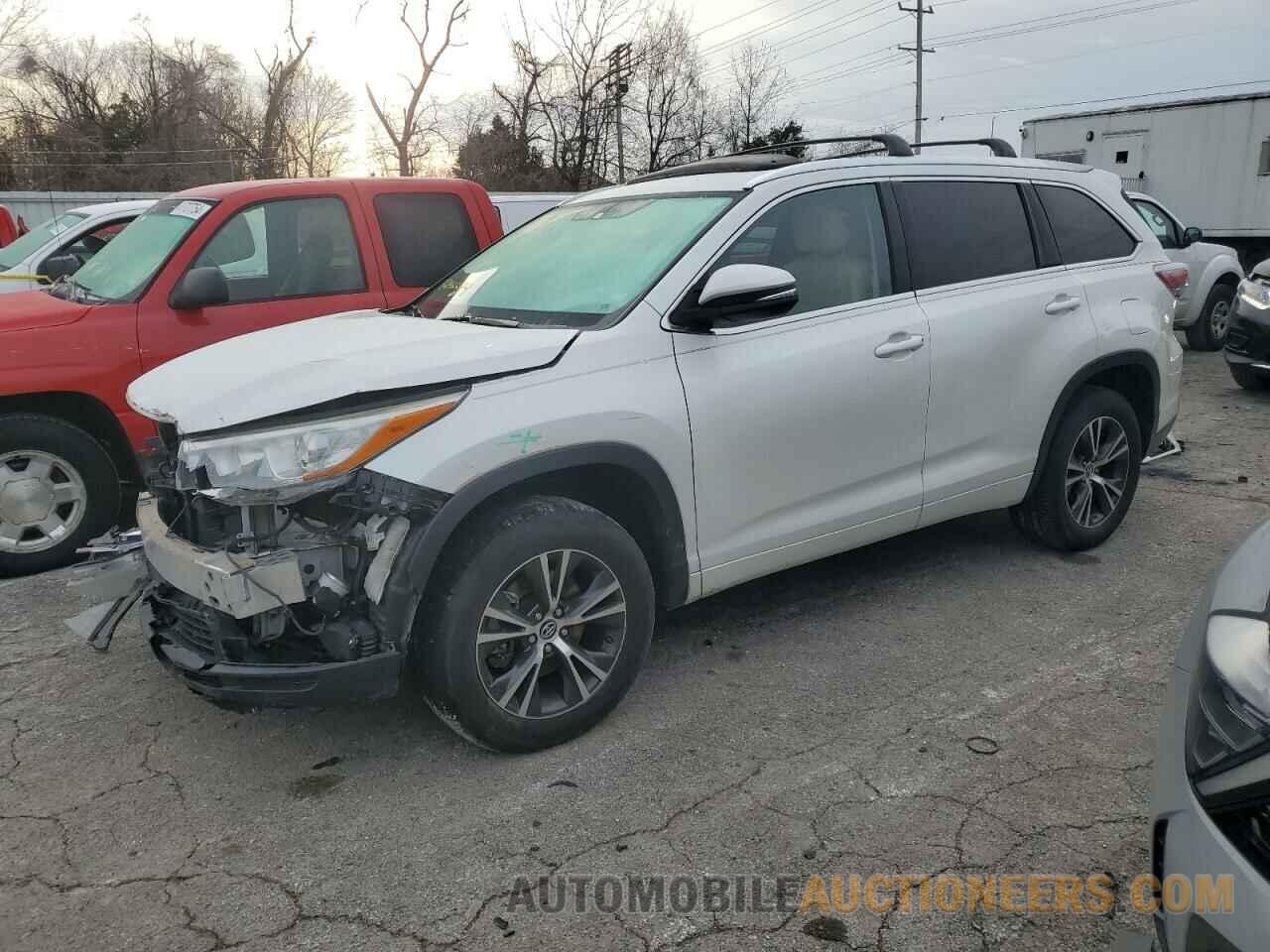 5TDKKRFH7GS135522 TOYOTA HIGHLANDER 2016