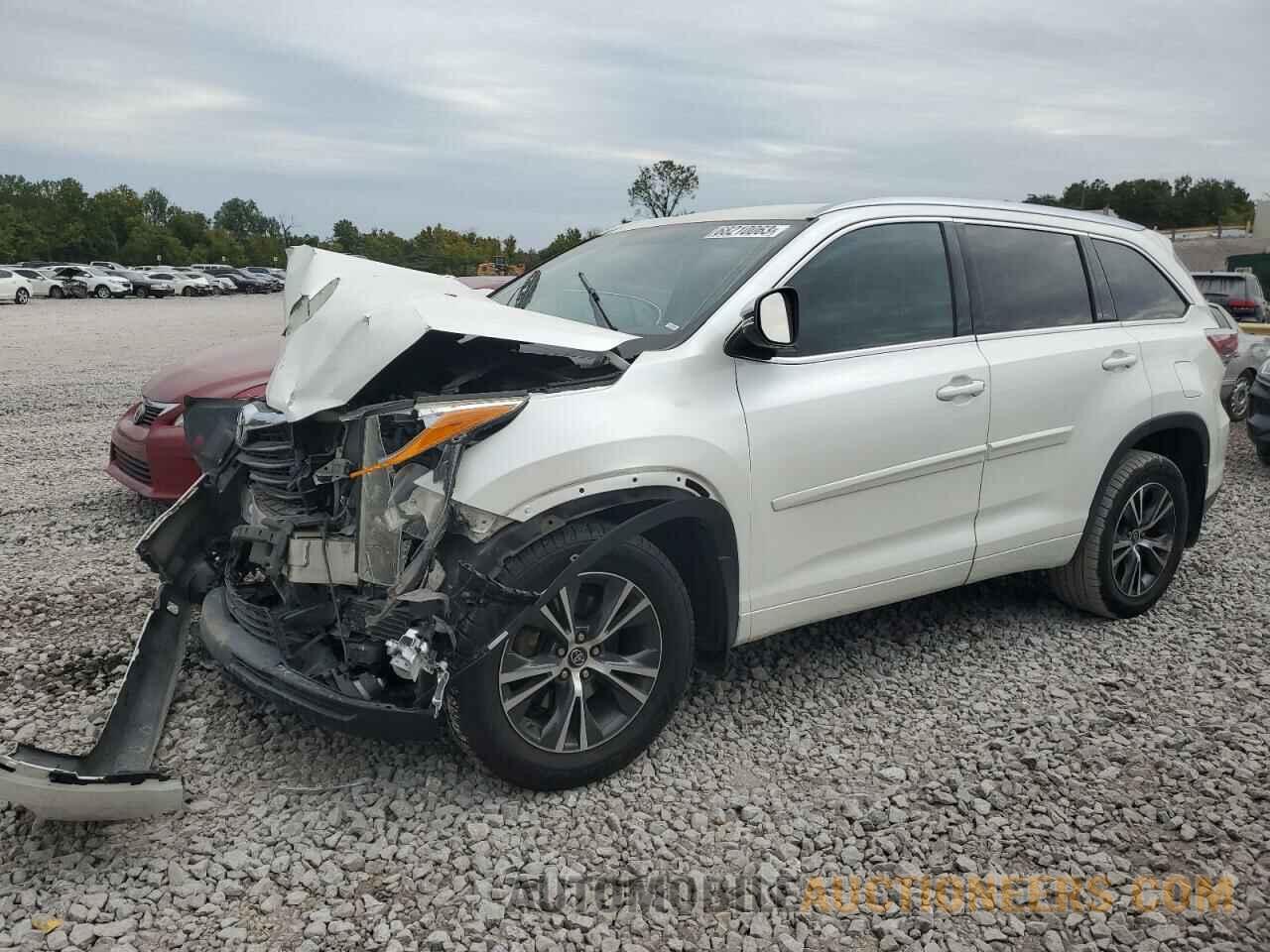 5TDKKRFH7GS144883 TOYOTA HIGHLANDER 2016