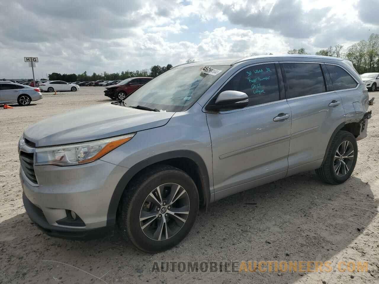 5TDKKRFH7GS150943 TOYOTA HIGHLANDER 2016